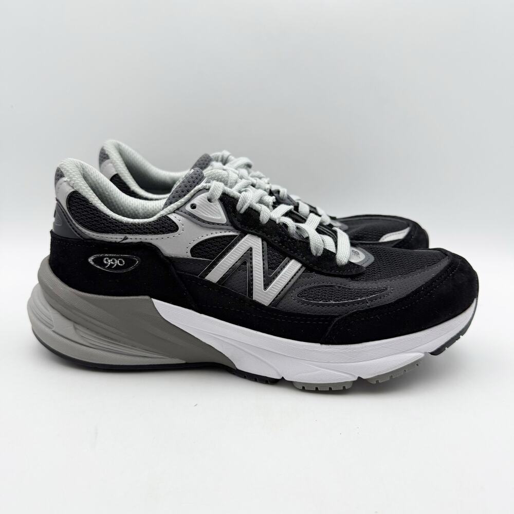 New Balance Womens Made in USA 990v6 Sneakers US 9.5 M EU 41 Black EUC